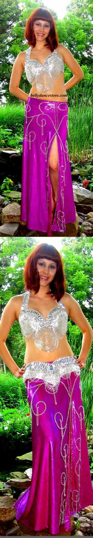 Bellydance Sequin Lycra Skirt All Skirts 4 Bellydance Sequin Lycra Skirt All Skirts