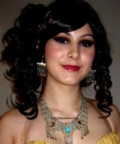 Bellydance Scarab Necklace And Earrin