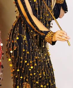 Bellydance Galabeya Fringe Dress 23800 All Folkloric