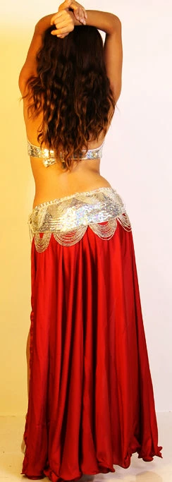 Bellydance Aida Satin Skirt 23698 6 Bellydance Aida Satin Skirt 23698