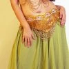 Bellydance Green Skirt 23860 All Skirts