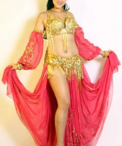 Pharaonics Of Egypt Icicles Bra And Belt Set 23847