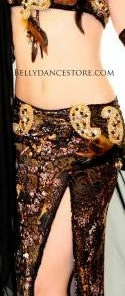 Bellydance Eman Zaki Flirty Feathers