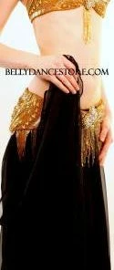 Bellydance Black Skirt