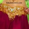 Bellydance Burgundy Skirt