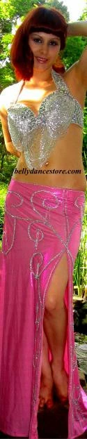Bellydance All Skirts Sequin Lycra Skirt 3 Bellydance All Skirts Sequin Lycra Skirt
