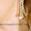 Bellydance Jewelry Rhinestone Necklace And Earrings